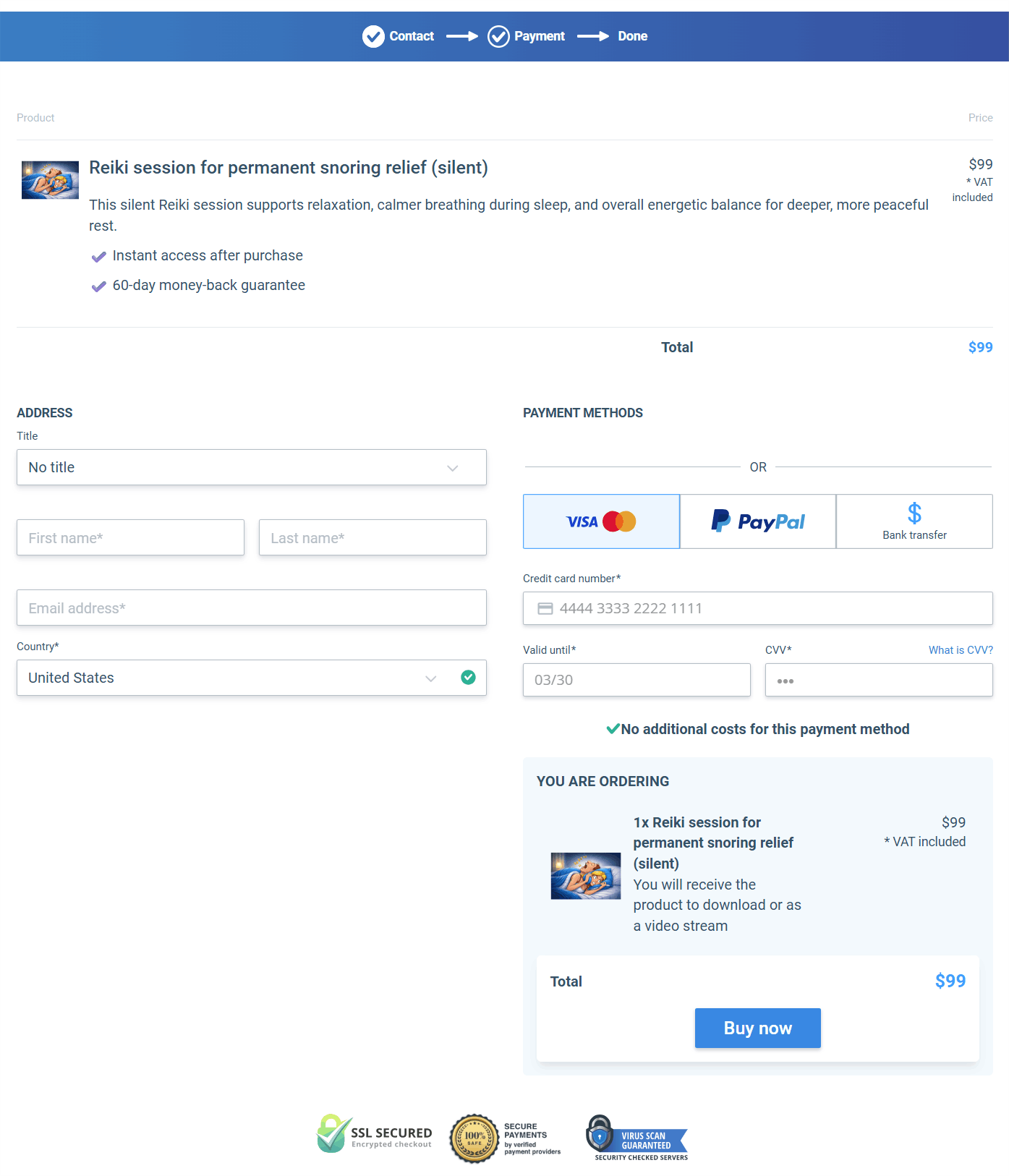 Snoring-Relief-checkout-image